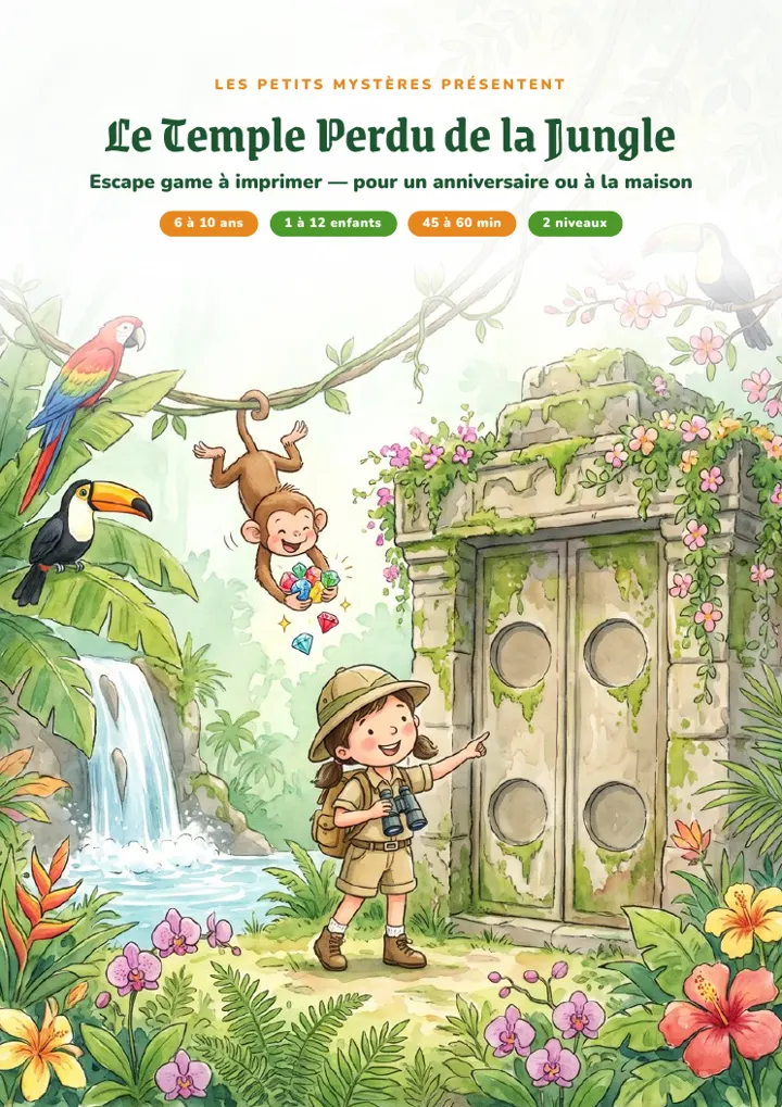 Le Temple Perdu de la Jungle